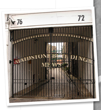 Wardle McLean  - Maidstone Buildings Mews entrance, Borough High Street